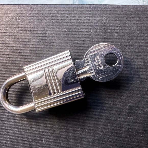 Authentic Hermes Lock & Key - Picture 1 of 4